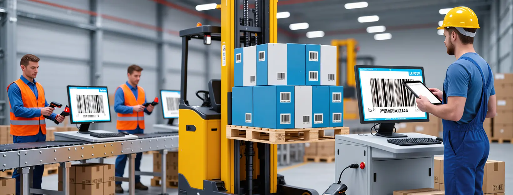 การพัฒนาบาร์โค้ดในงานอุตสาหกรรม